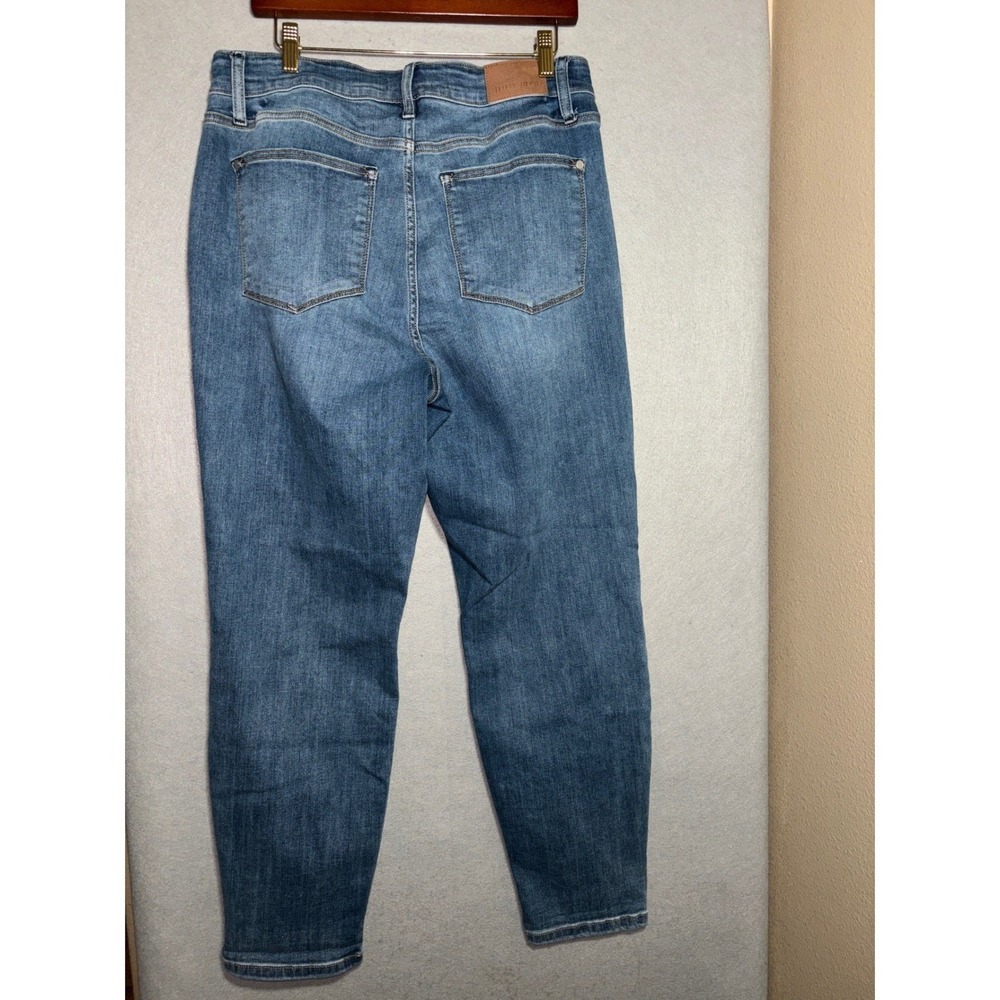 Judy Blue 14W Slim Fit Jeans High Rise Stretch Casual Business Casual Comfort - Picture 2 of 8